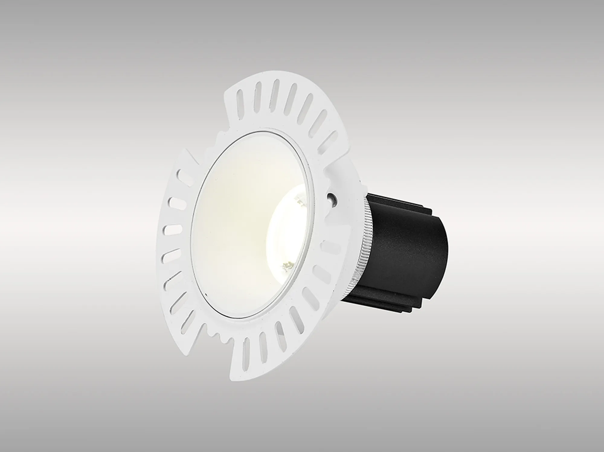 DM201765  Basy 9 Tridonic Powered 9W 3000K 840lm 24° CRI>90 LED Engine, 250mA White Fixed Recessed Spotlight, IP20